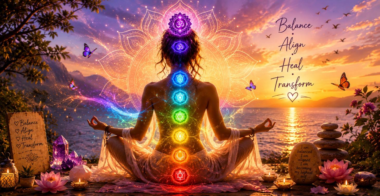 7 Chakras, 7 Healings: A Deep Energetic Reset.