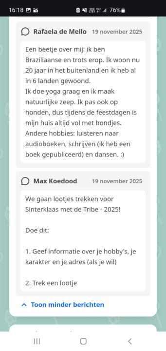 Over de lootjes website voor Sinterklaas 