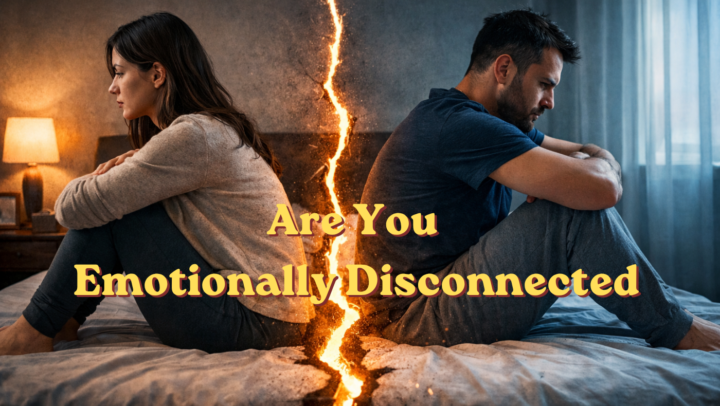 Emotional disconnection usually does not happen all at once.💔. It often starts quietly. 🤫