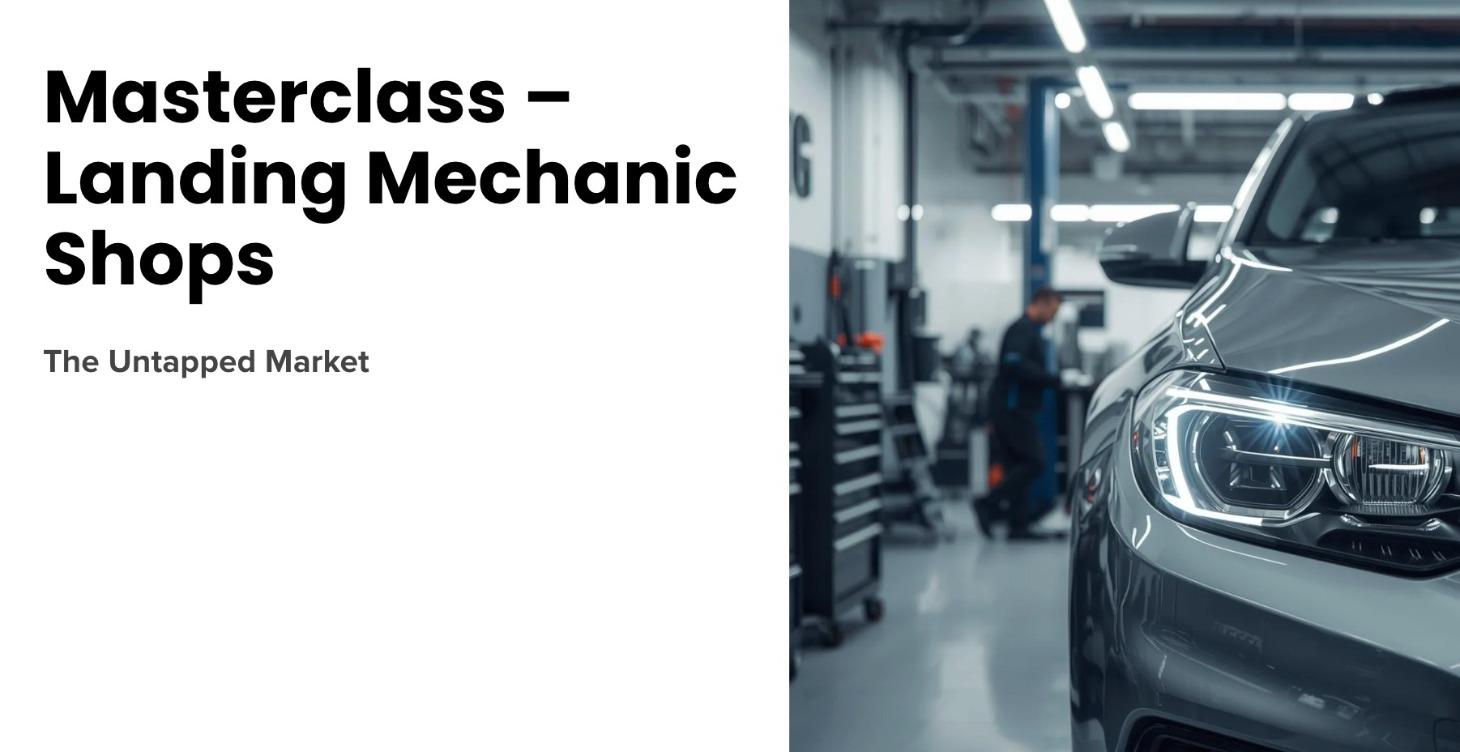 Mechanic Master Class #2
