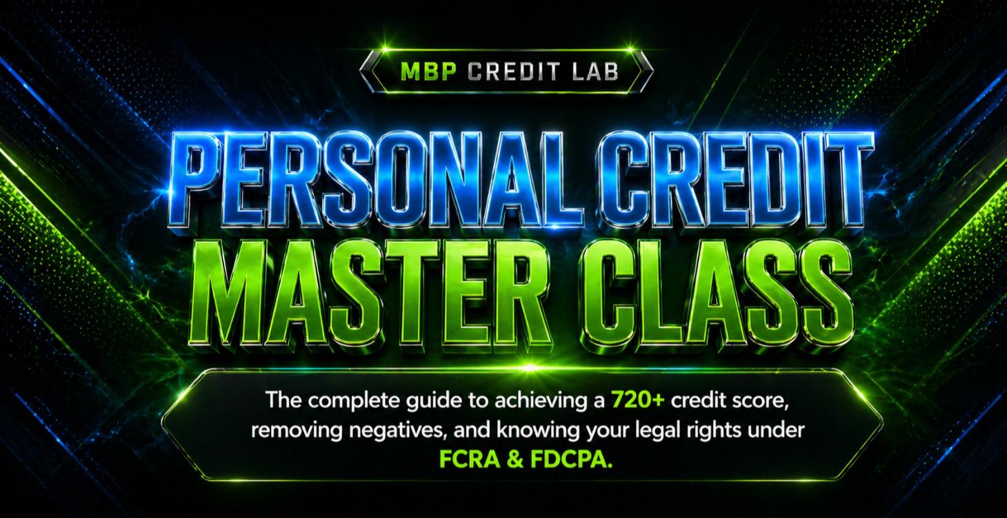 Personal Credit MasterClass