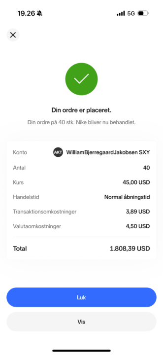 Nike aktien!