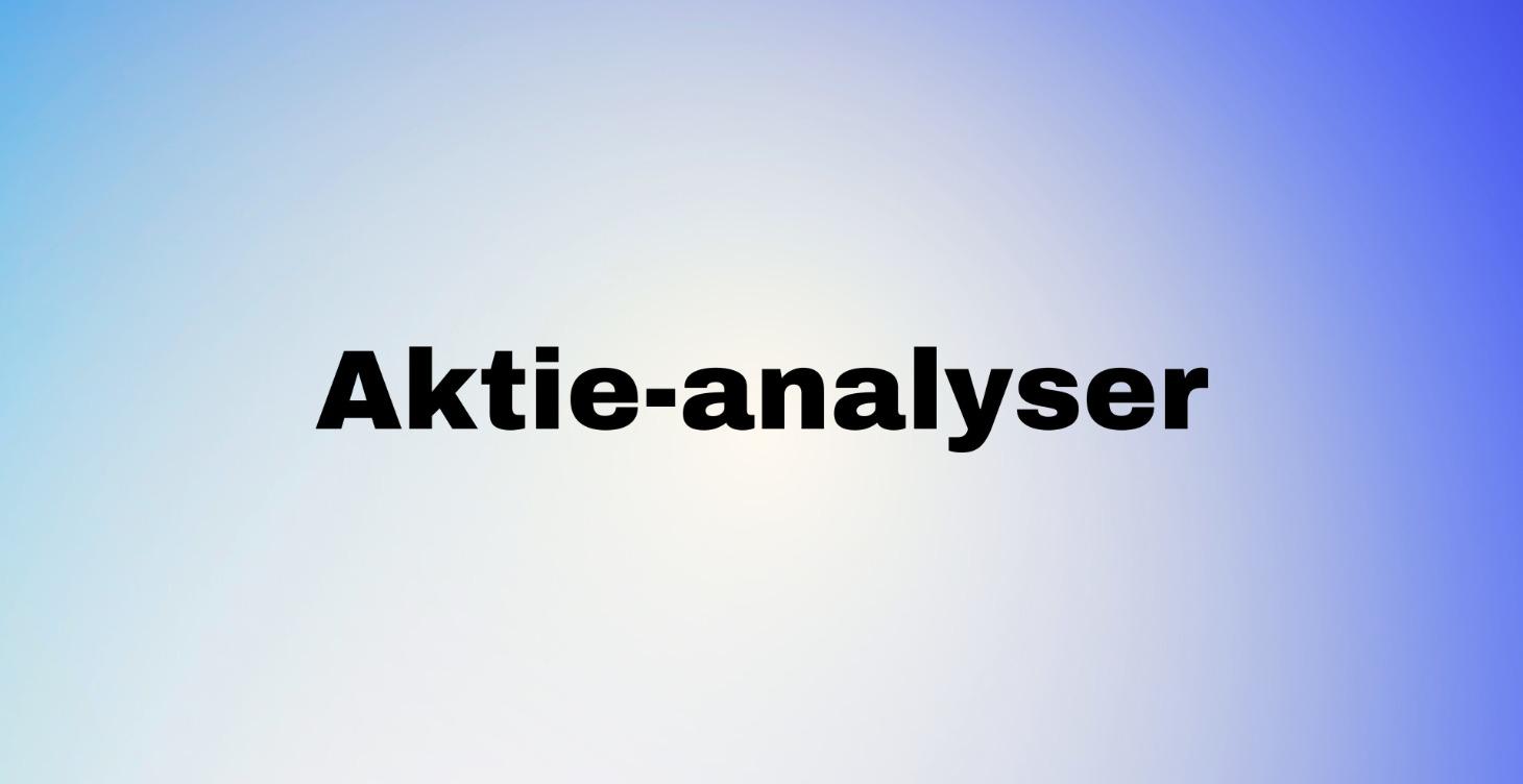 Aktie-analyser