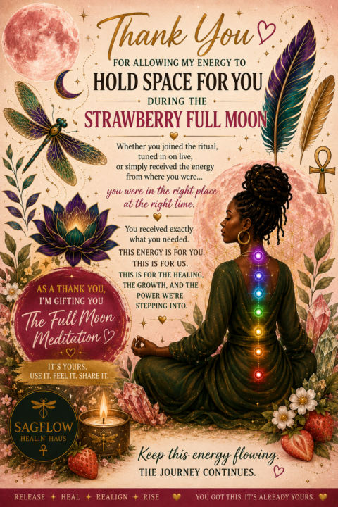 🍓 Full Moon Meditation 