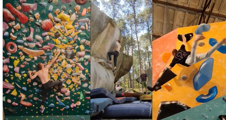 The Bouldering warriors 