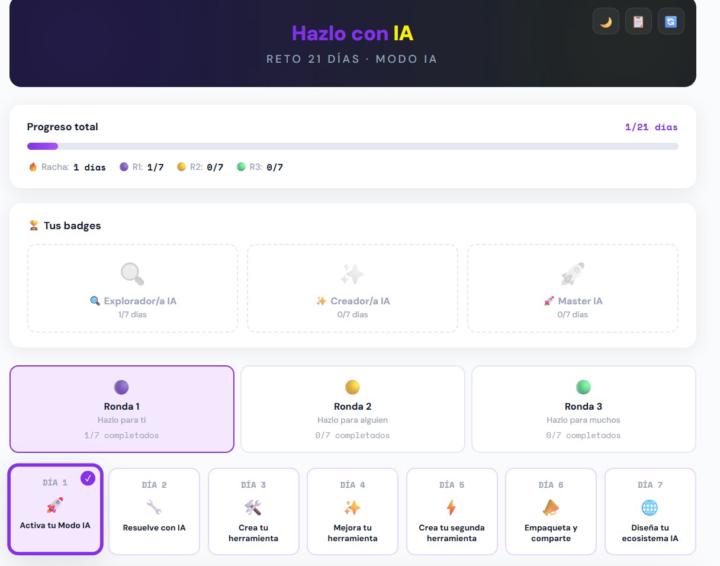DÍA 1 🚀 — Mi día organizado con IA