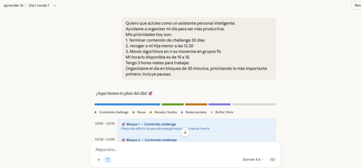 DÍA 1 🚀 — Mi día organizado con IA