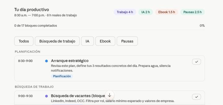 DÍA 1 🚀 — Mi día organizado con IA