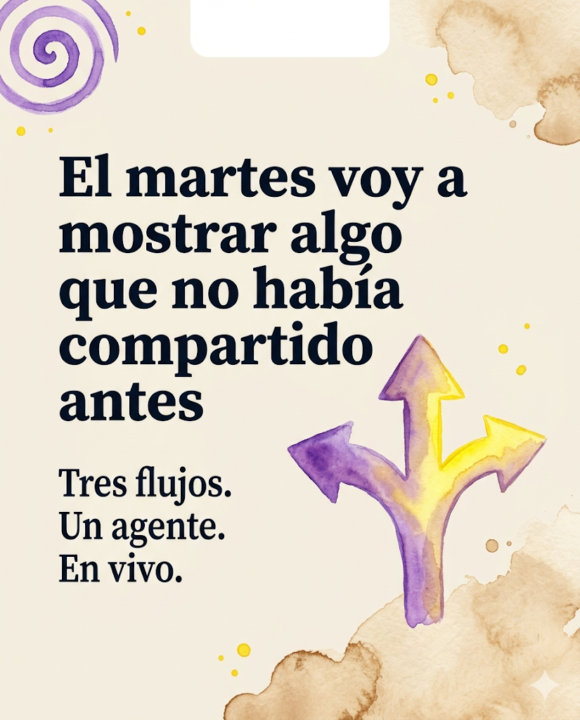 El martes voy a mostrar algo que no había compartido antes 👀