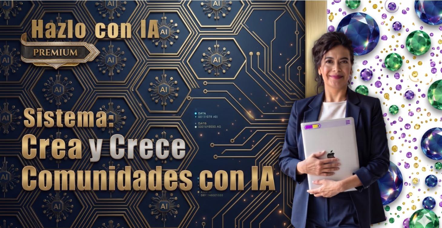 Crea y Crece Comunidades con IA