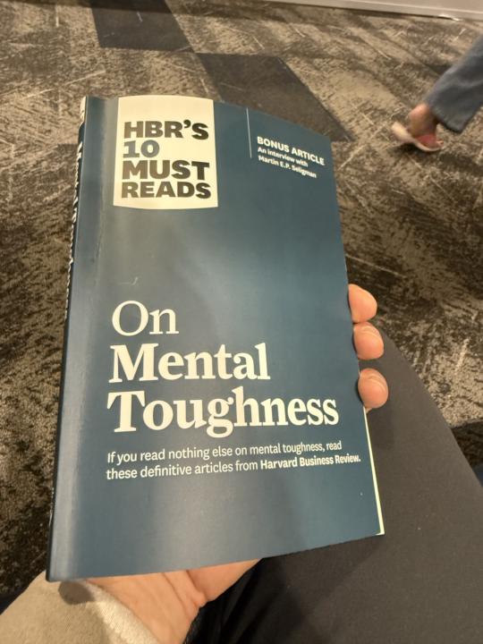 Mental toughness vs. Mental health...