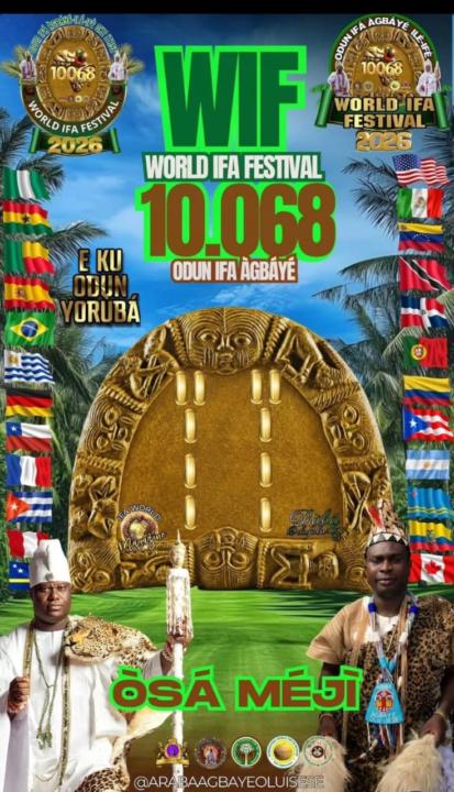 The World Odu is “OSA MEJI”