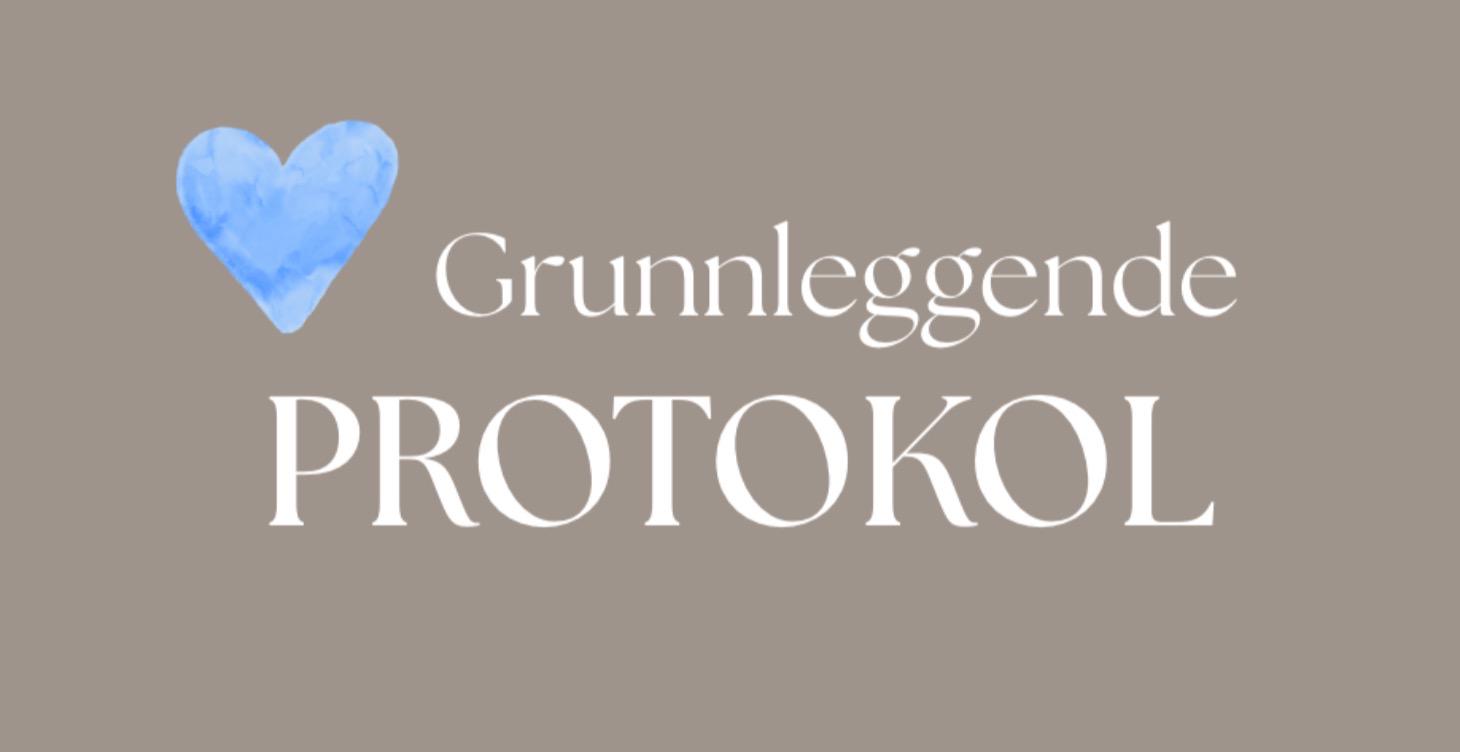 Grunnprotokoll + cheat sheets