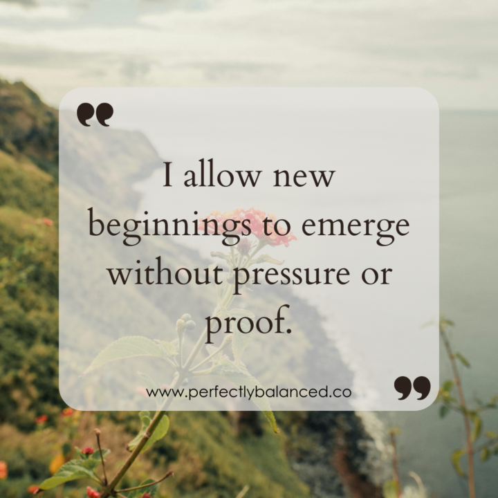 Beginnings don’t need momentum to be real.