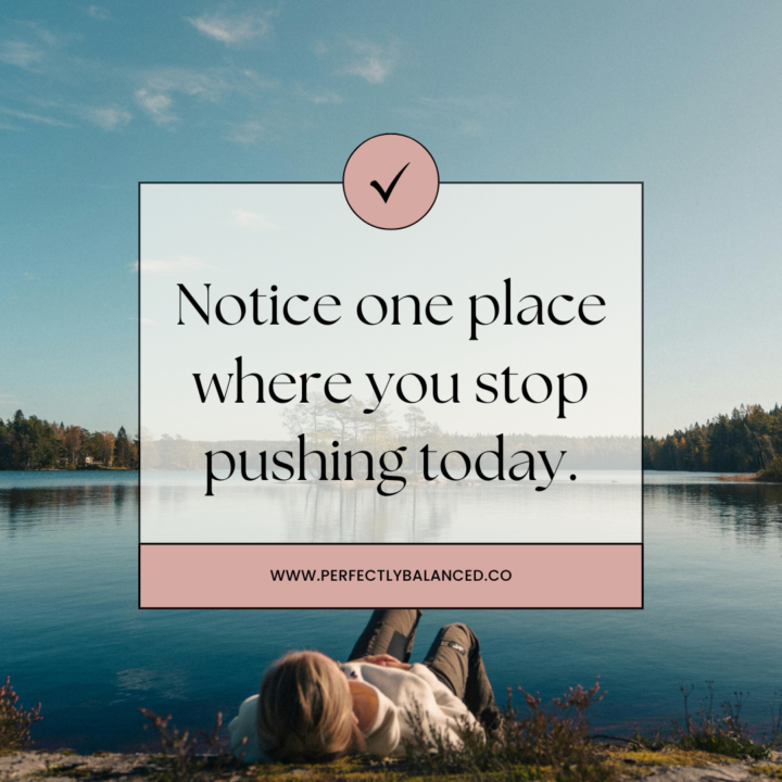 What changes when you allow ease instead?