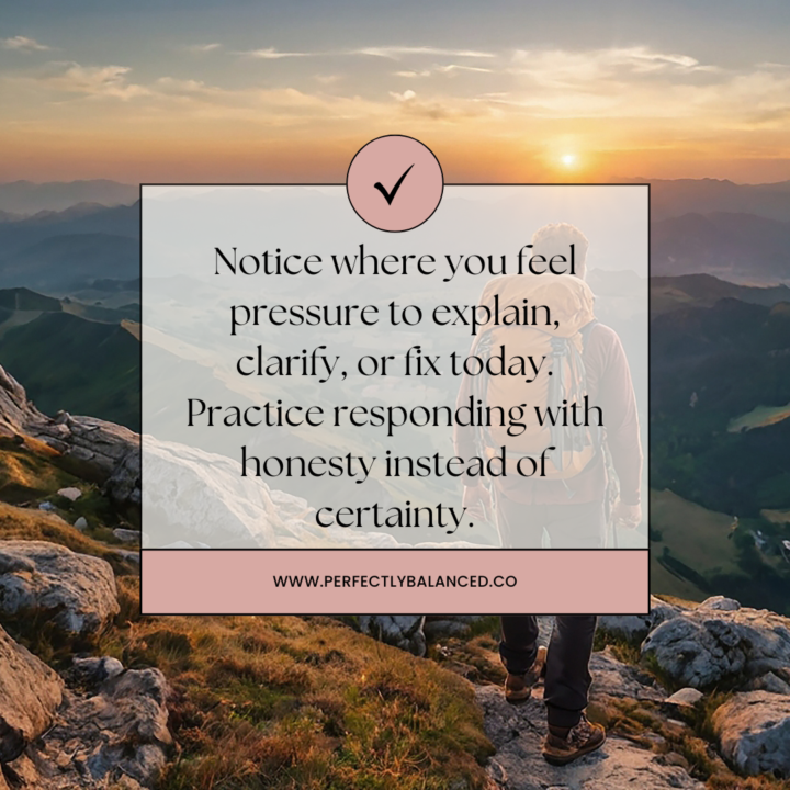 Let truth speak, not pressure.