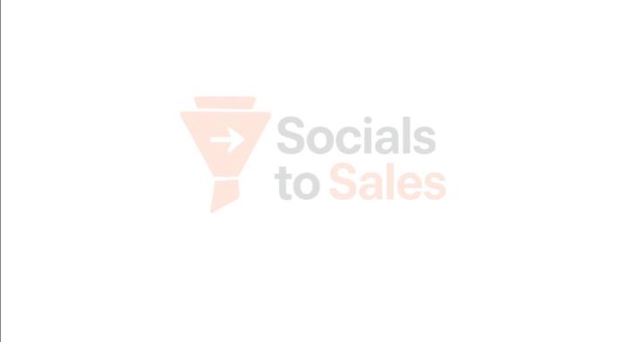 Socials to Sales