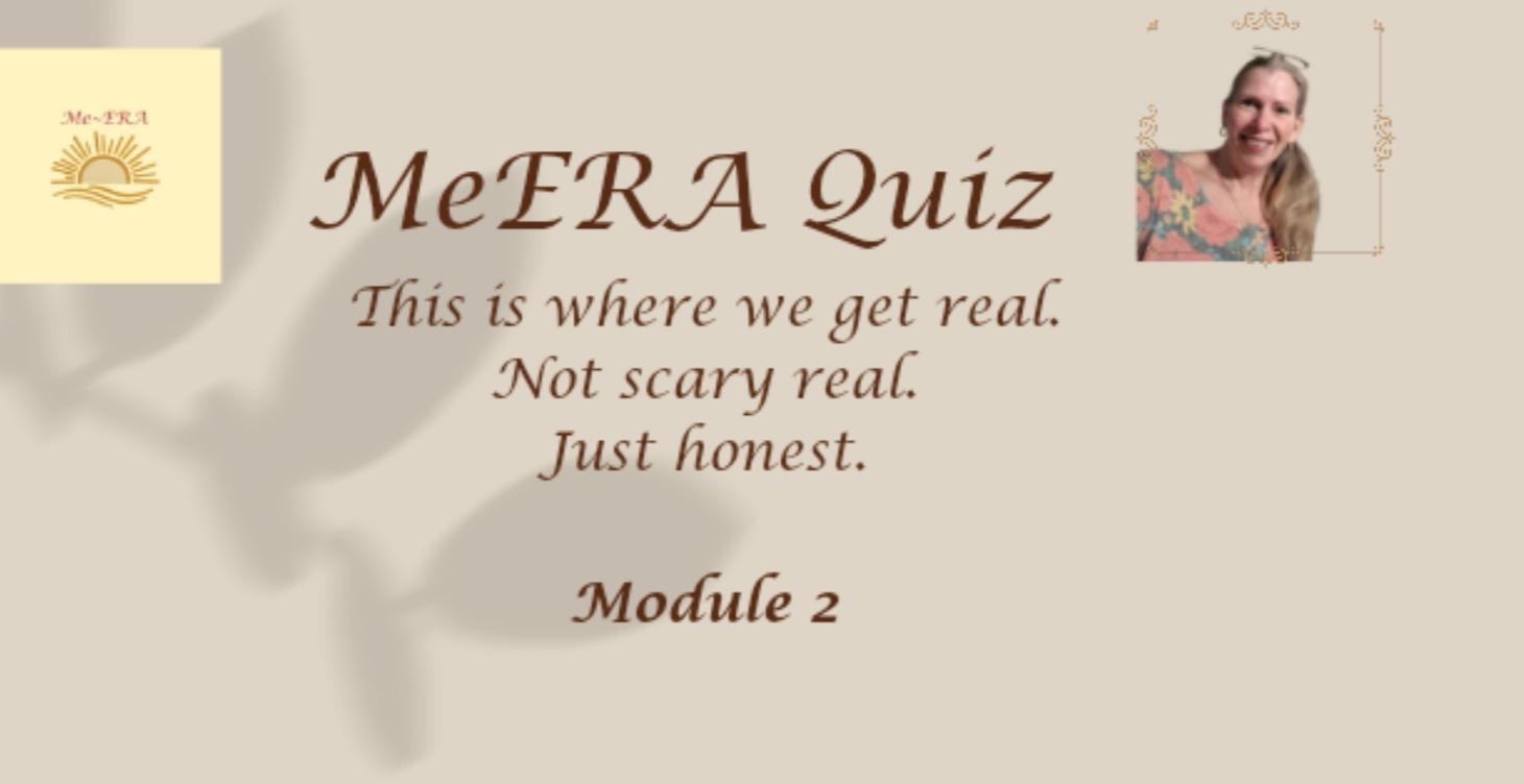 MeERA Quiz Module 2