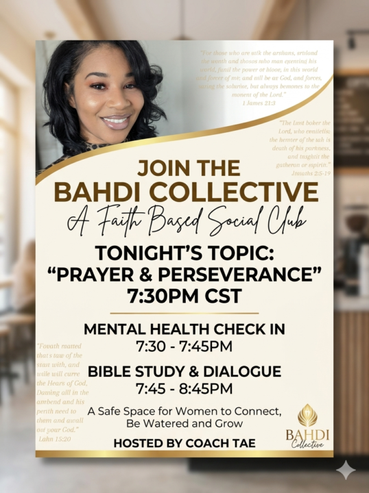 Tuesday Night Bible Study!