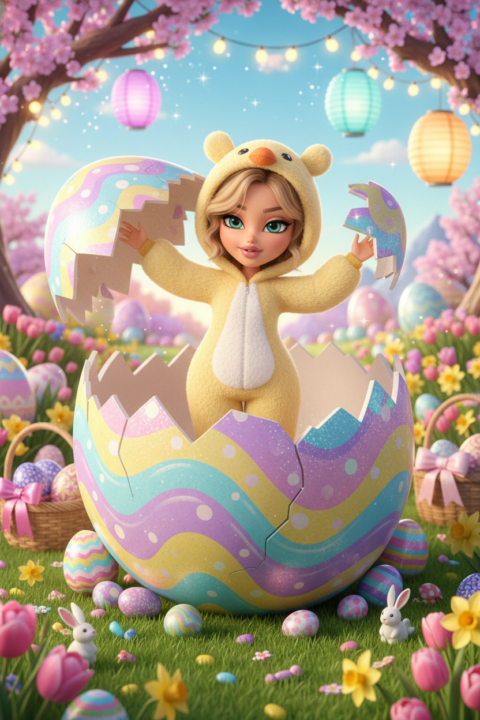 So much fun with this Easter Prompt!