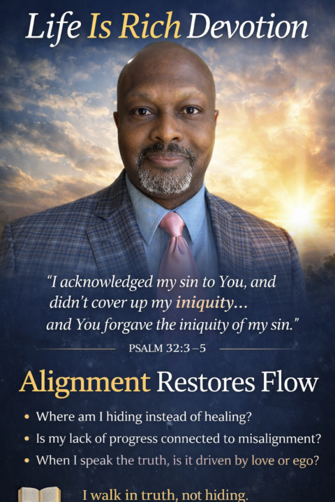 Sunday 3/22: “Alignment Restores Flow”