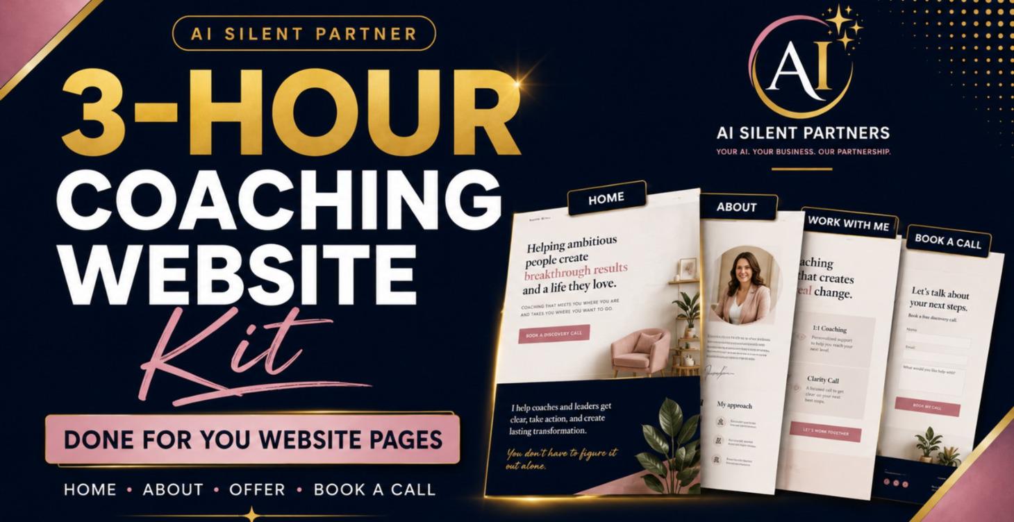 3 - Hour Coaching Website Kit