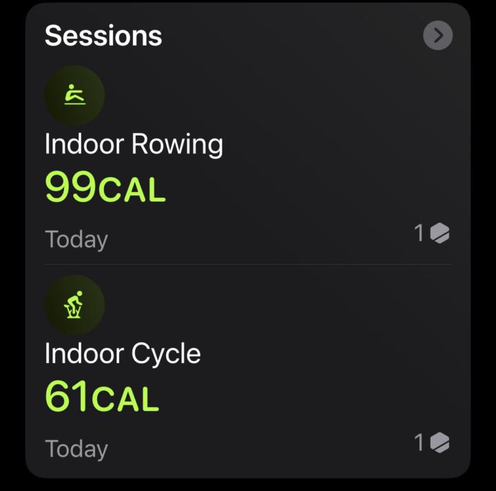 Morning ‘flush’ session