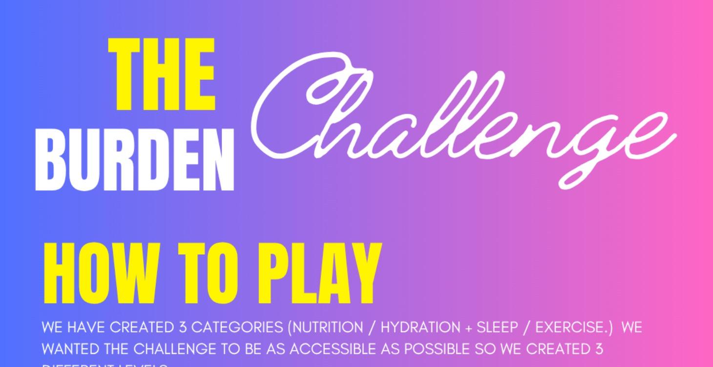 The Burden Challenge (Nutrition)