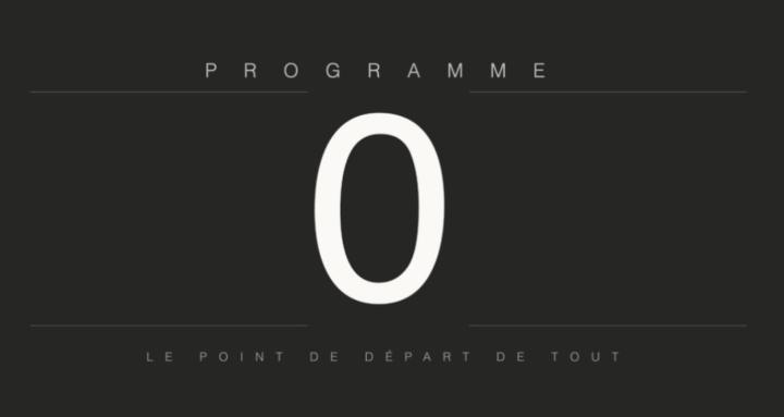 Programme 0