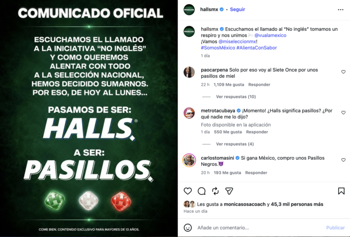 ¿Viste lo que hicieron las marcas mexicanas hoy? ⚽