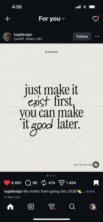 Best quote I’ve seen all year…