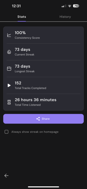 Progress has been made 
