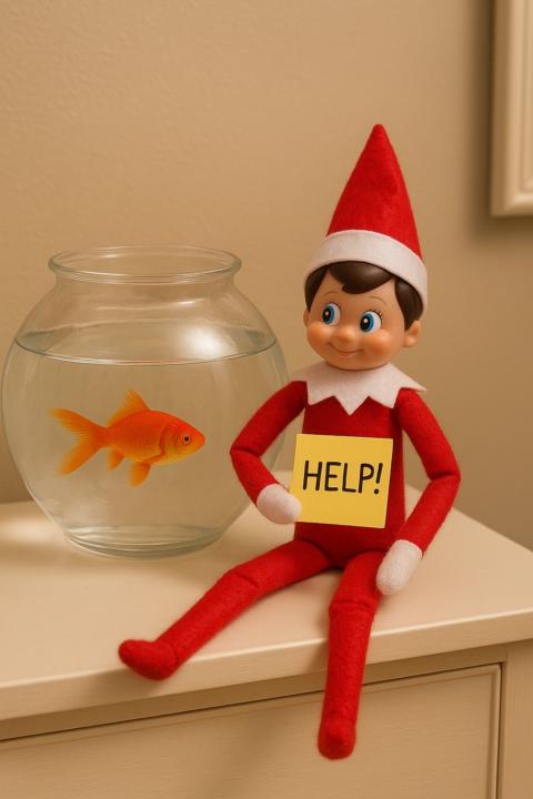 🎅ELF ON THE SHELF CONTEST 🎄