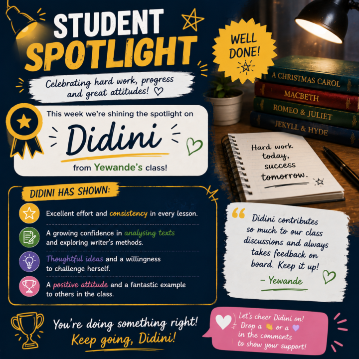 🏆 Student Spotlight