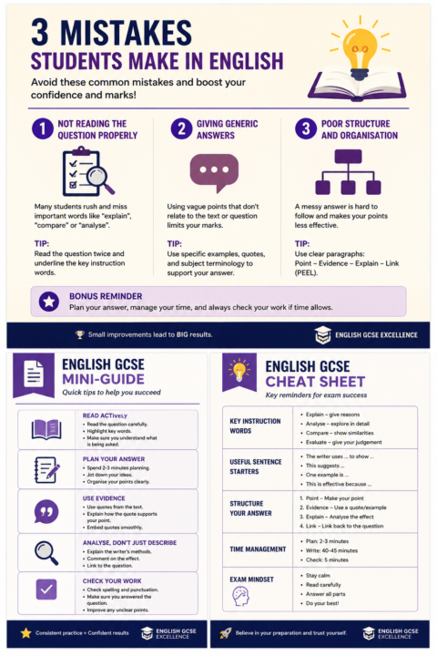 3 Mistakes Students Make in English
