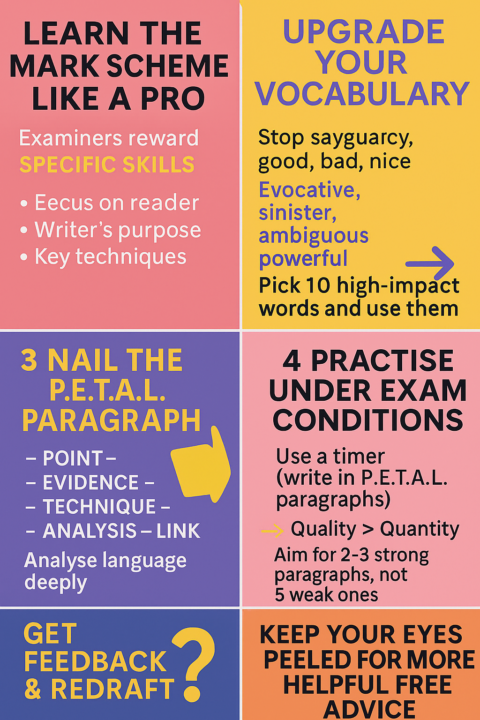 How to Go from Grade 4 to 7 in GCSE English