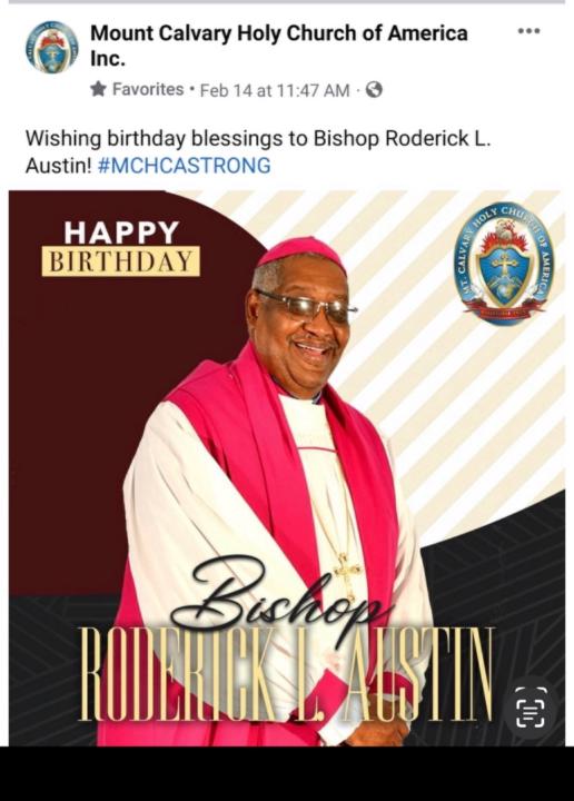 Bishop Roderick Austin