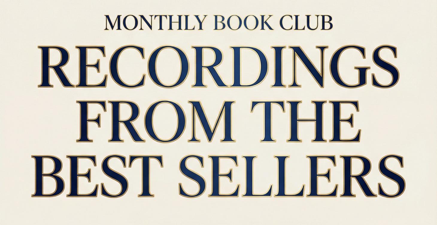 Book Club Recordings from Best Selling Authors