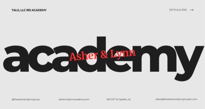 Asher & Lynn REI Academy 