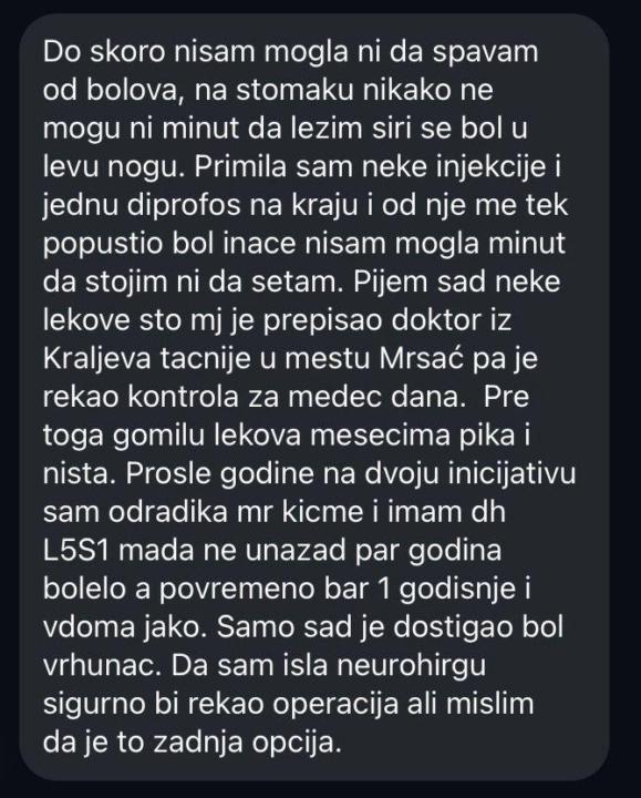 Da li se pronalazite u ovoj poruci?