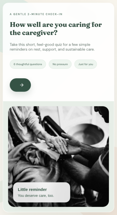 Caregiver quiz