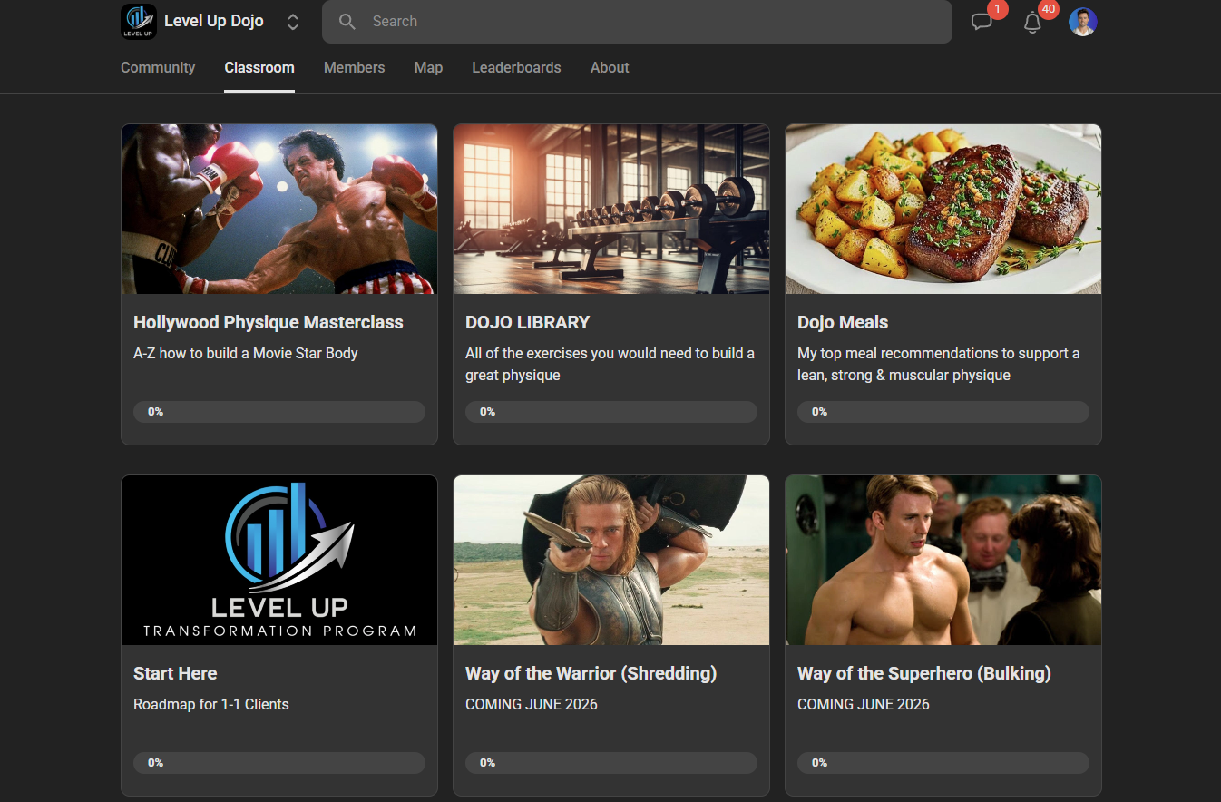 Level Up Dojo