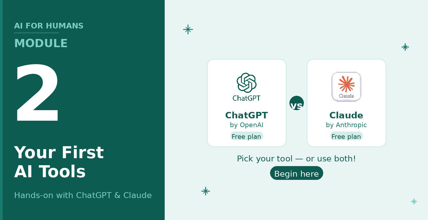 MODULE 2: Your First AI Tools