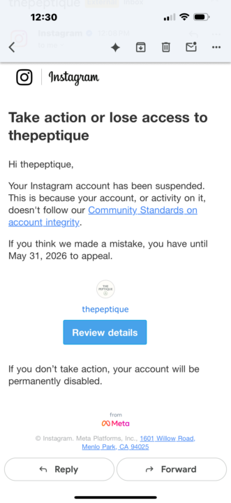 So this just happened. 