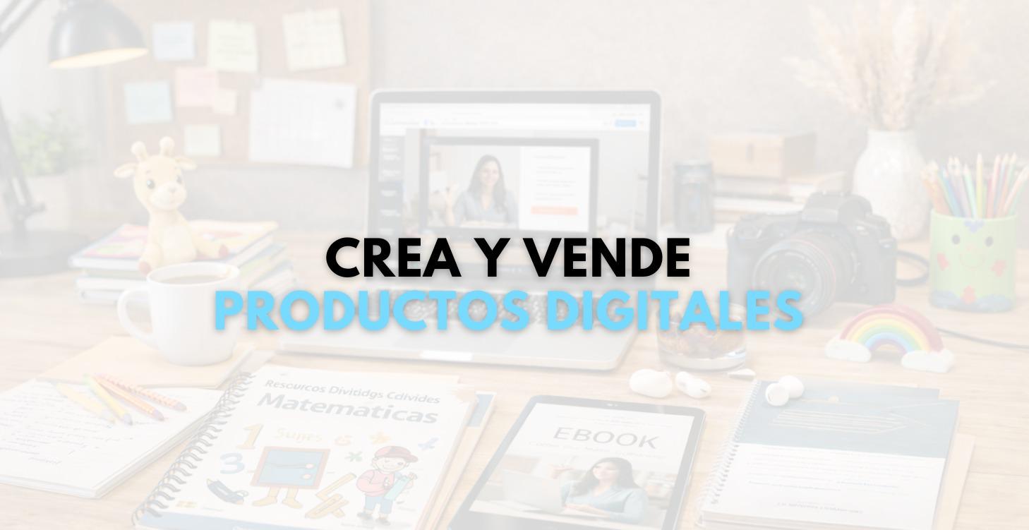 CREA PRODUCTOS DIGITALES