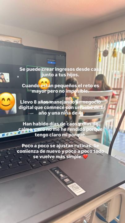 ¿Se puede crear ingresos con niños en casa?