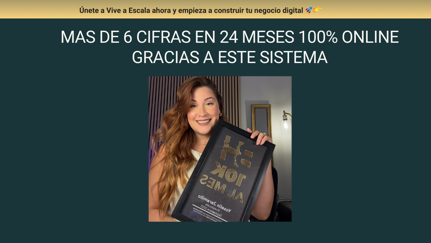 VIVE A ESCALA