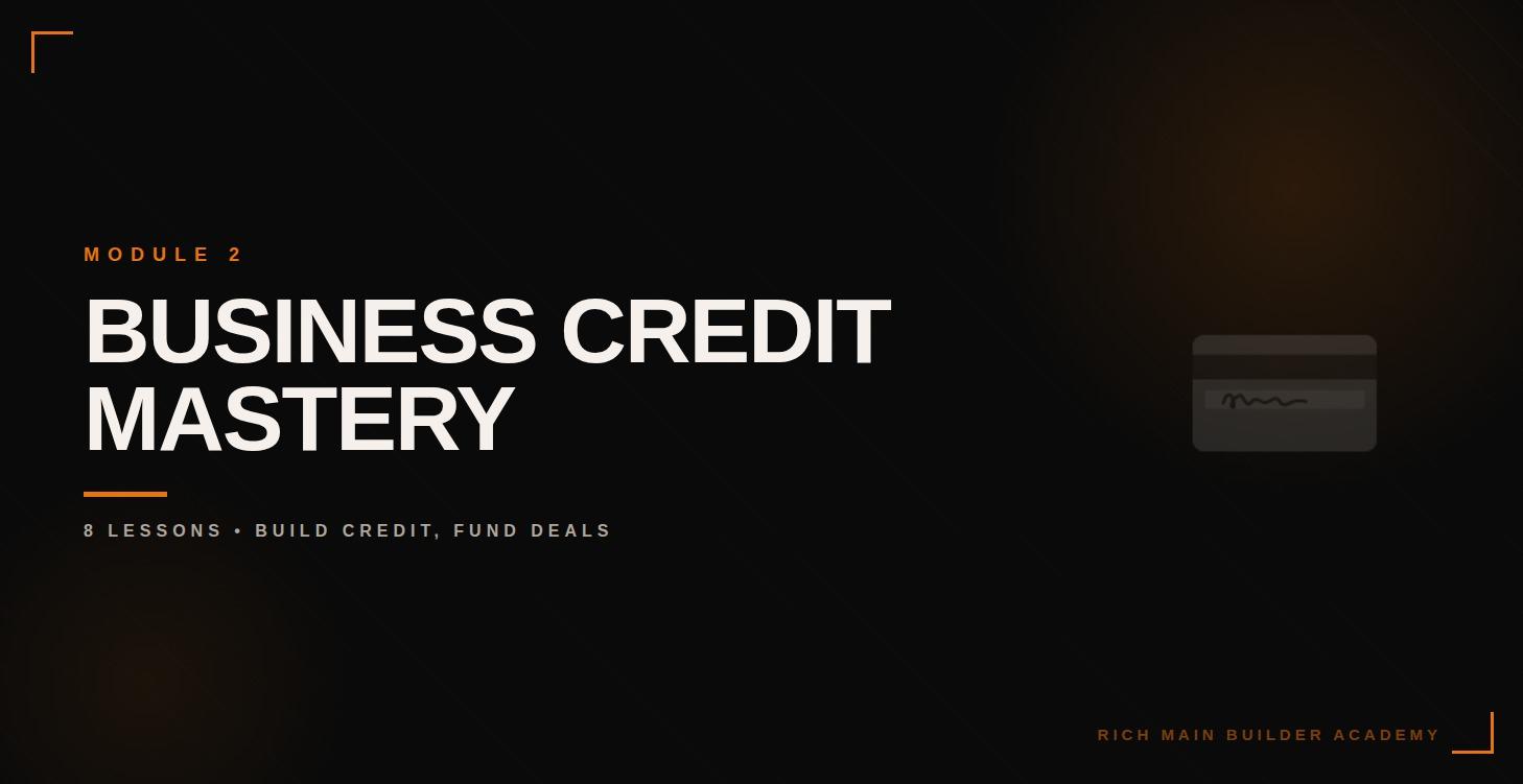 Business Credit Mastery