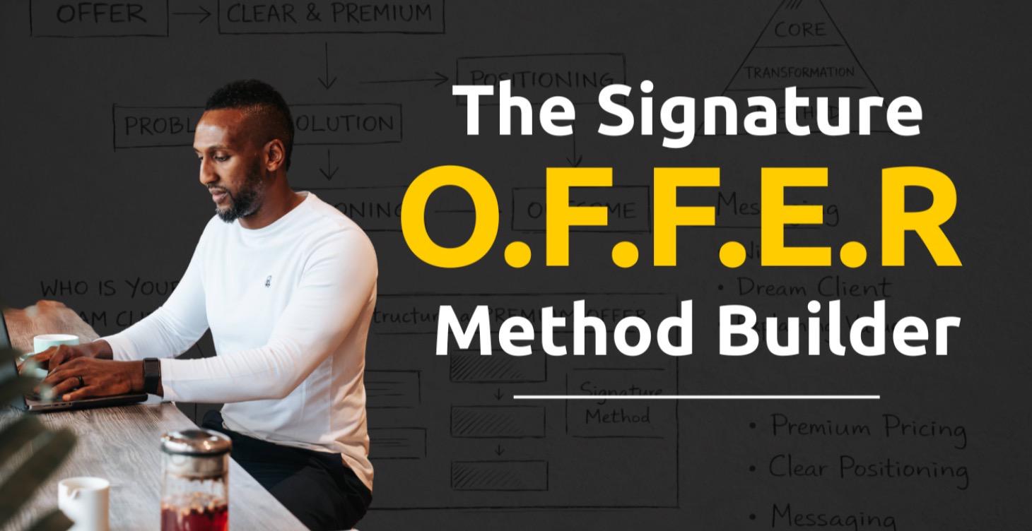 The C.R.A.F.T Signature Method Builder