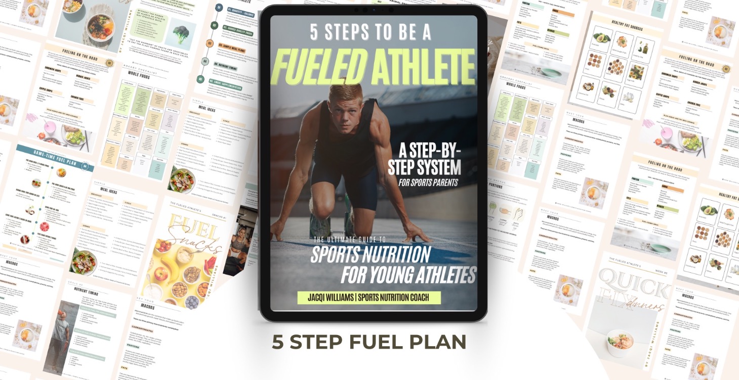 5 Steps to be a Fueled Athlete (video + guides)